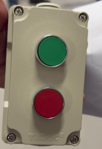 [Way Push Button Station]  Teknic 2 Way Push Button Station 1 NO + 1 NC Element Included