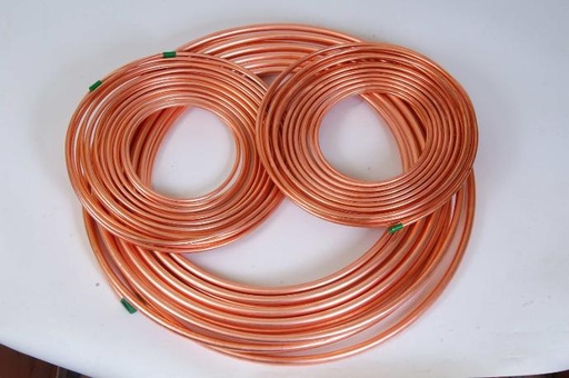 [1/4" x 50 ft] BARODA 1/4" x 50 ft Copper Coil Pancake