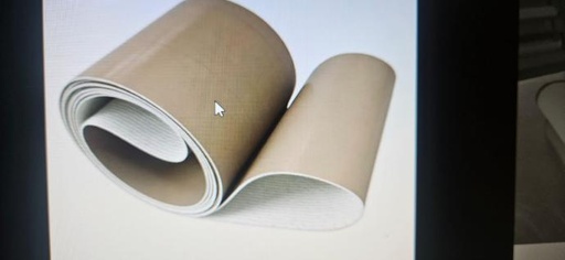 [2660L X 240W X 1.65] CS 2660L X 240W X 1.65THK Non stick Fabric Belt 
