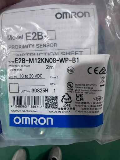 [SWITCH E2B-M12KN08-WP-B1] 	OMRON	 PROXIMITY SWITCH E2B-M12KN08-WP-B1